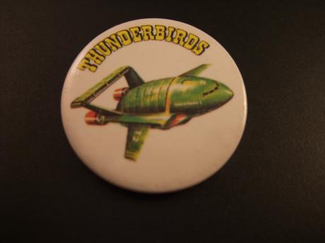 Thunderbirds Britse science-fiction serie jaren 60 ( Thunderbird 2 zwaar materieeltransporter van International Rescue)